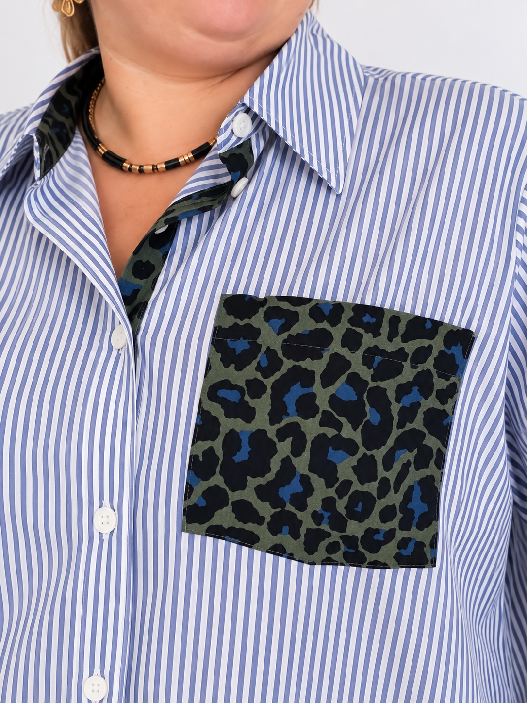 CHEMISE KILA BLEU