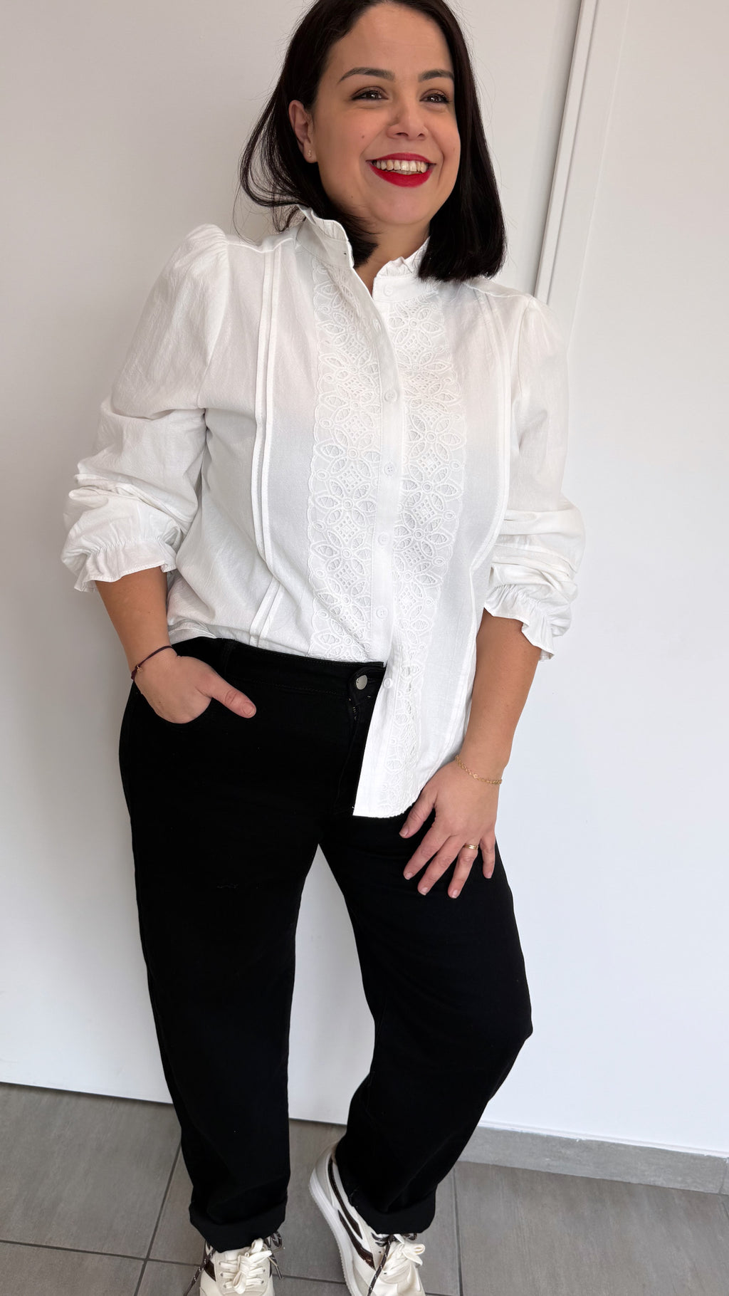 CHEMISE ÉLÉNA BLANCHE