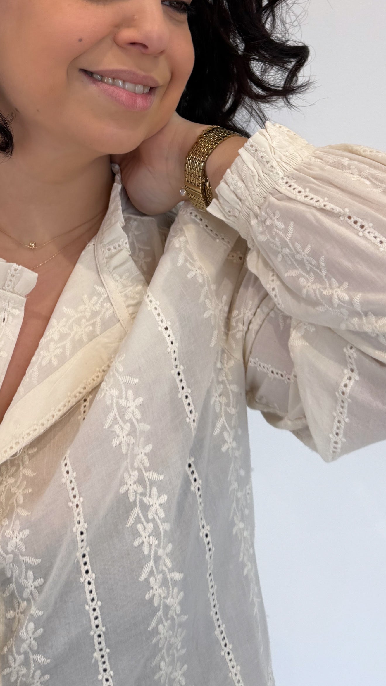 BLOUSE KILIA BEIGE