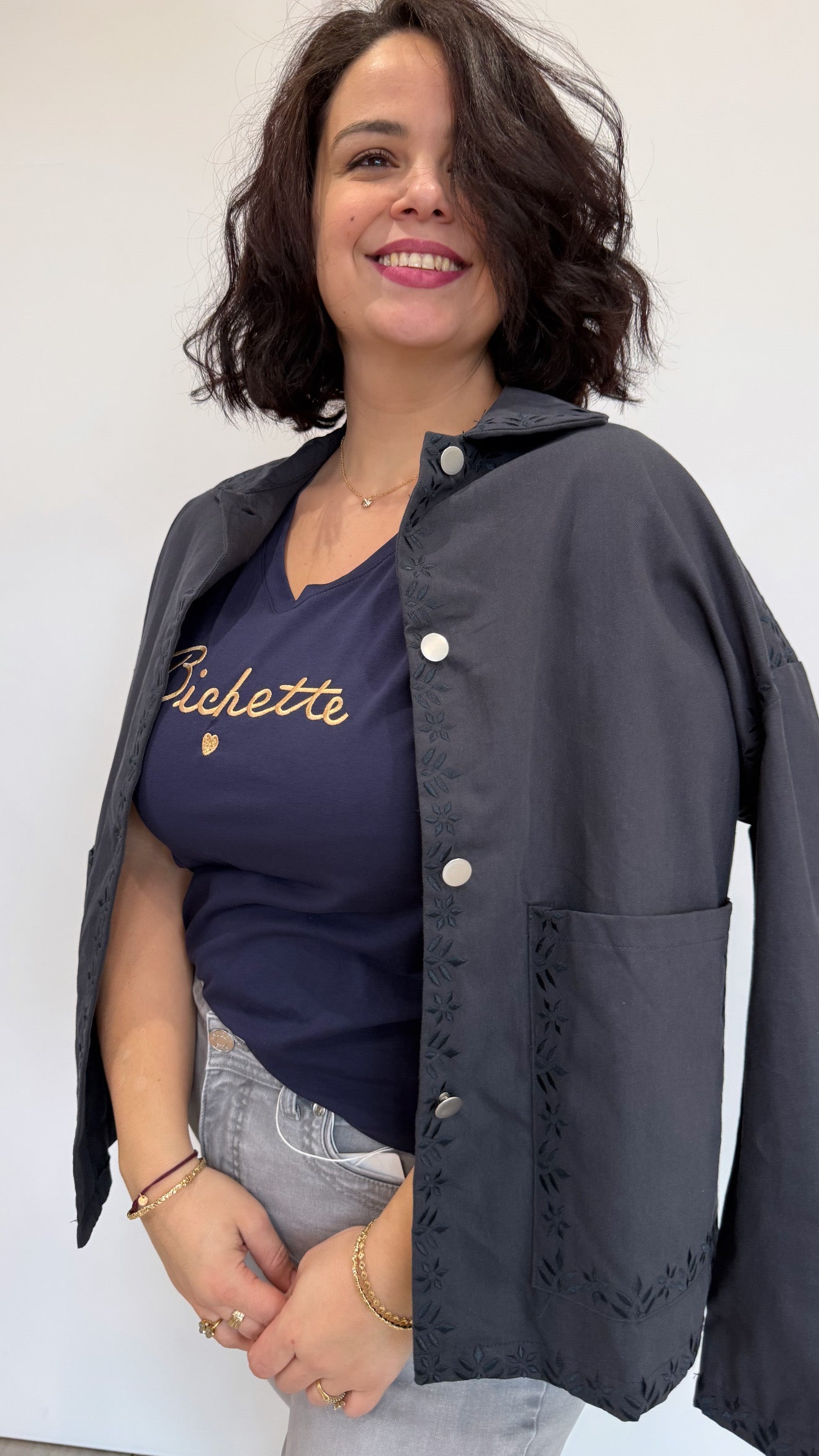 SUR CHEMISE ROSIE MARINE