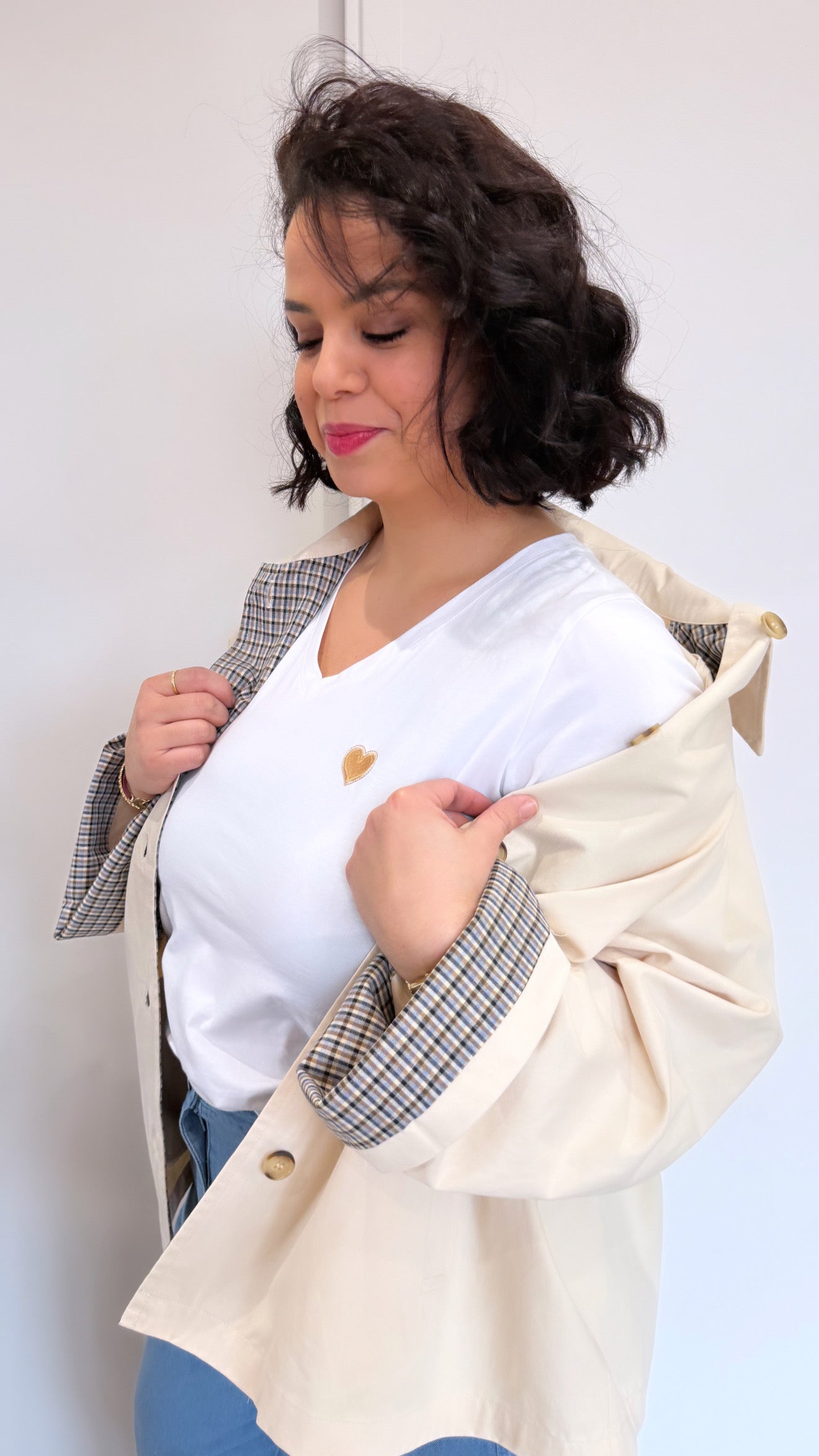 VESTE MANON BEIGE