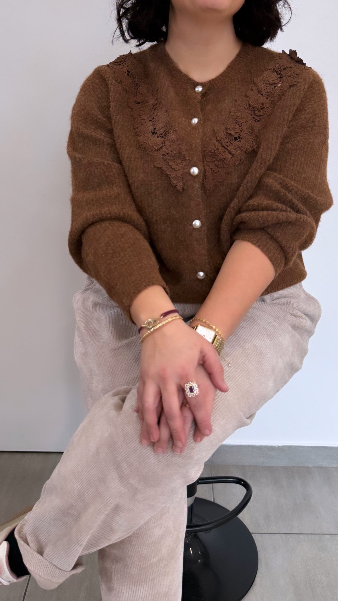 PULL ENZO CHOCOLAT