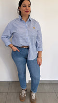 CHEMISE SOFIA COEUR BLEUE