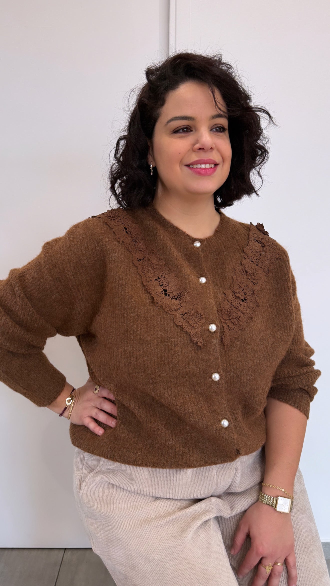 PULL ENZO CHOCOLAT
