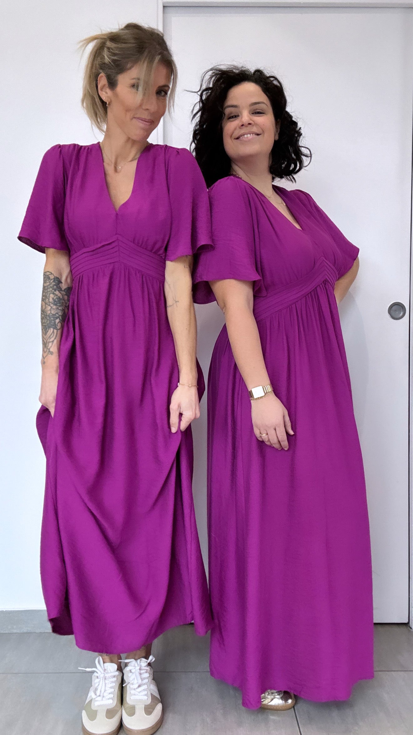 ROBE VIOLETTE
