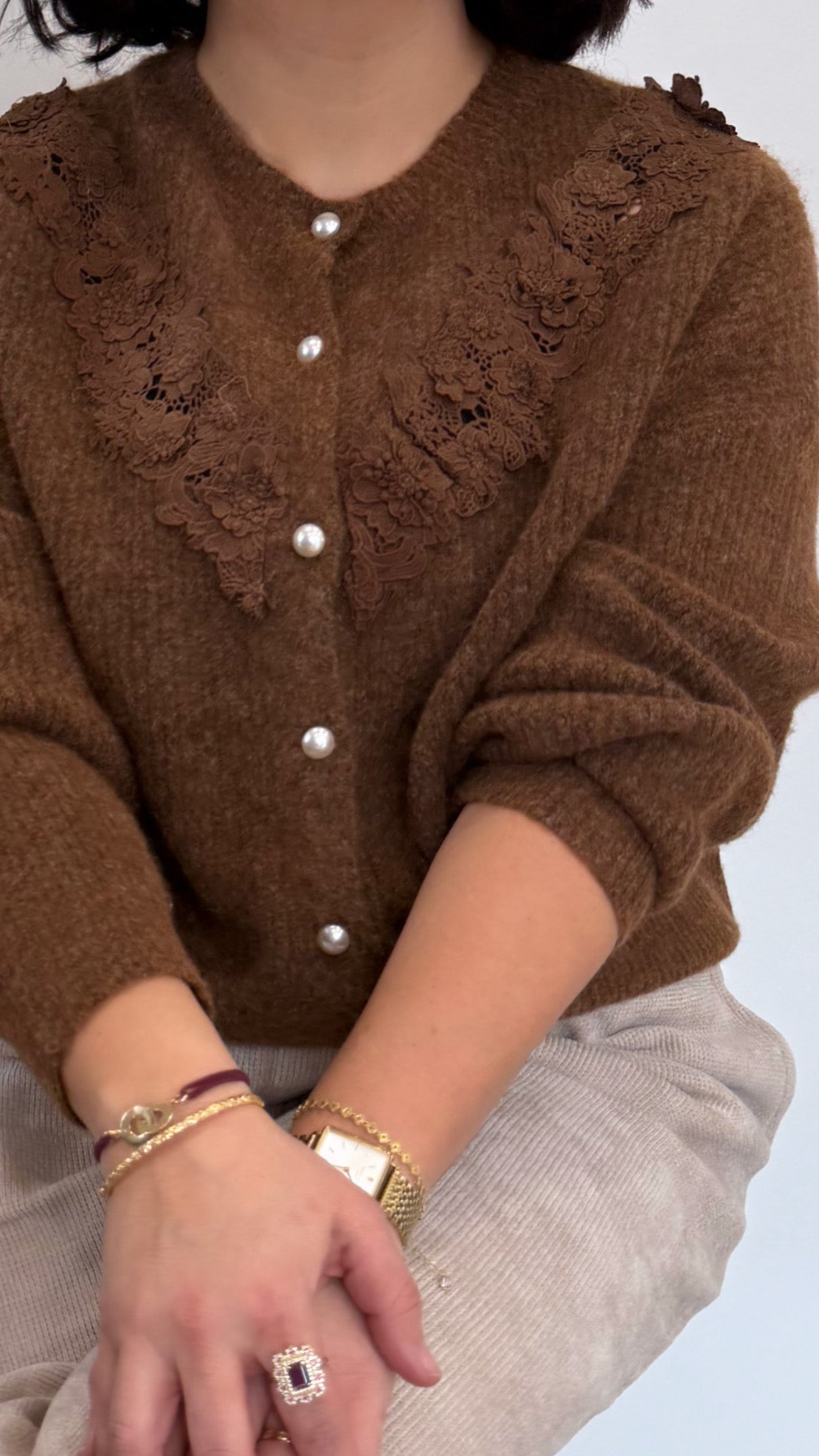 PULL ENZO CHOCOLAT