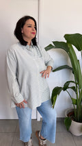 CHEMISE ANASTASIA VERT D'EAU