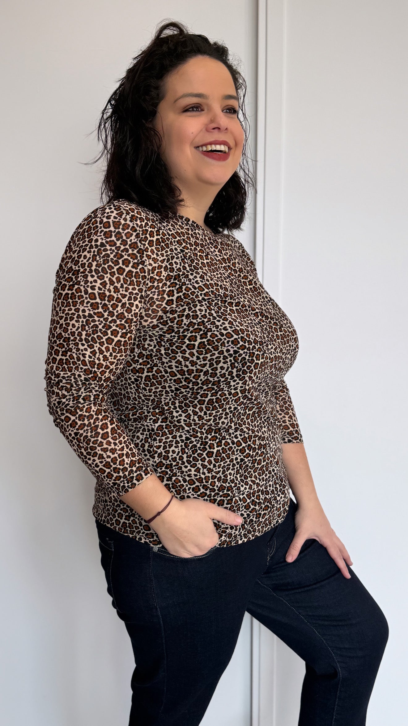 SOUS PULL LÉOPARD