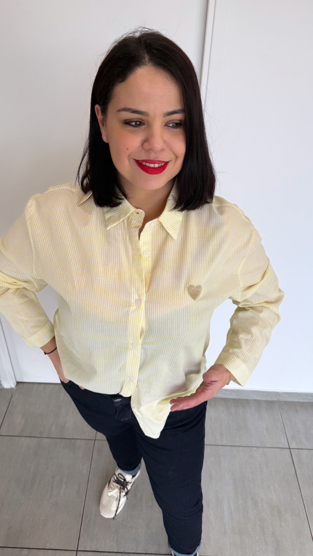 CHEMISE VALENTINACJAUNE