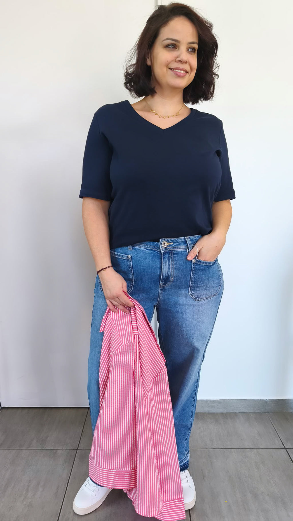 T-SHIRT MAYA MARINE