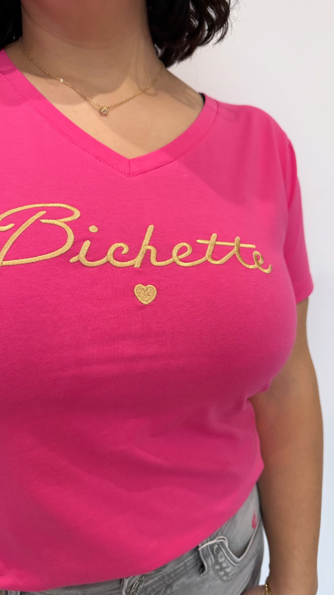 T-SHIRT BICHETTE FUSHIA