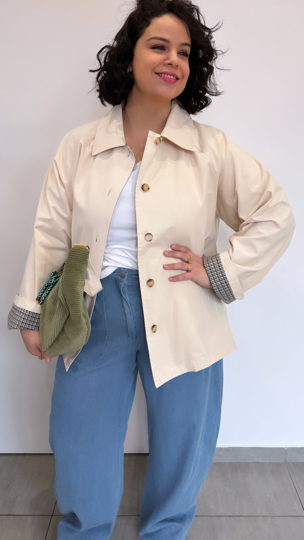 VESTE MANON BEIGE