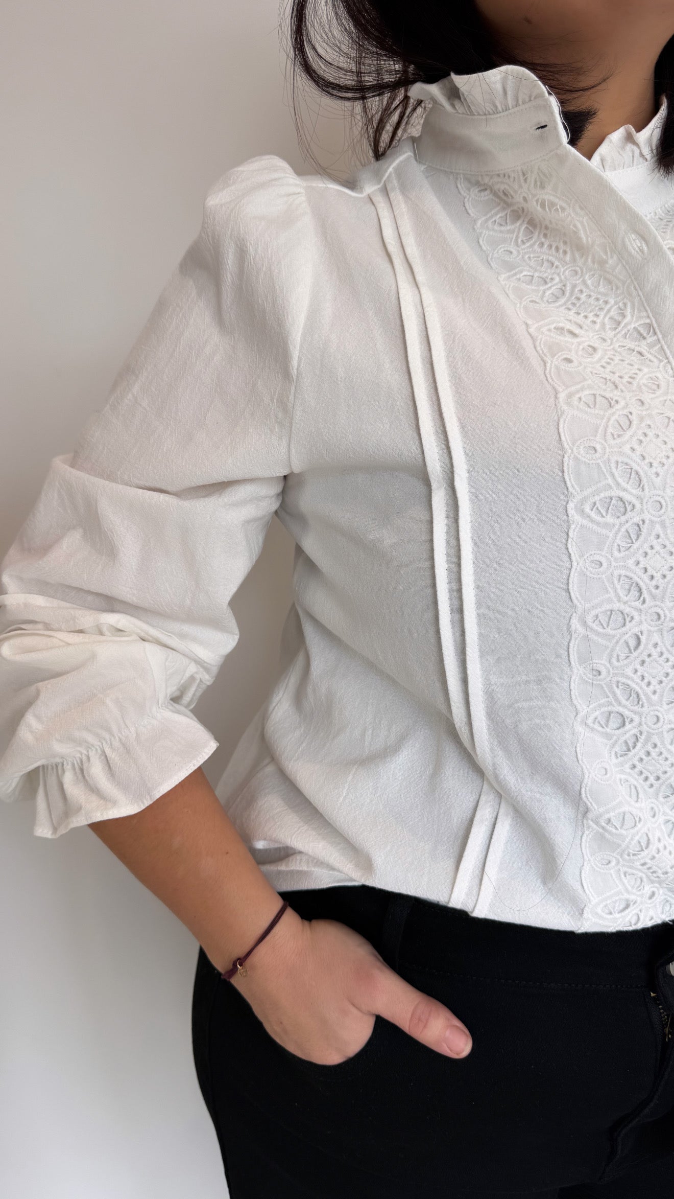 CHEMISE ÉLÉNA BLANCHE