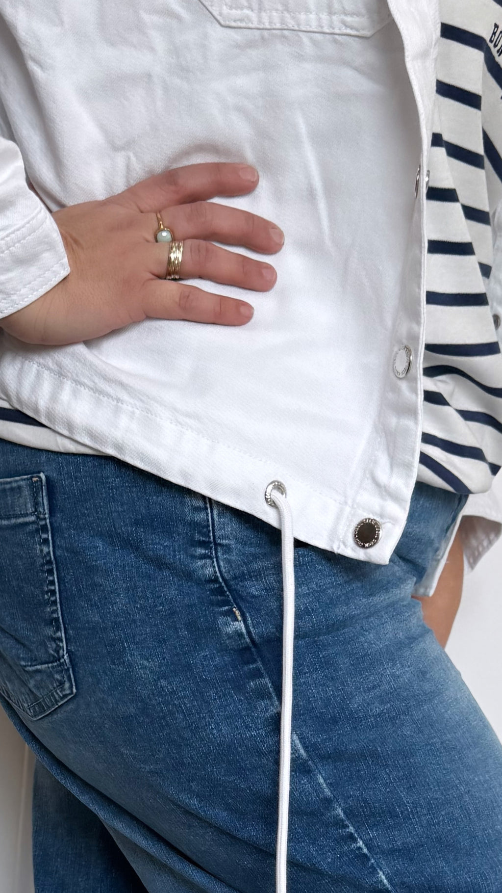 JEANS BARREL SCARLETT