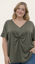 T-SHIRT LUCIE KAKI