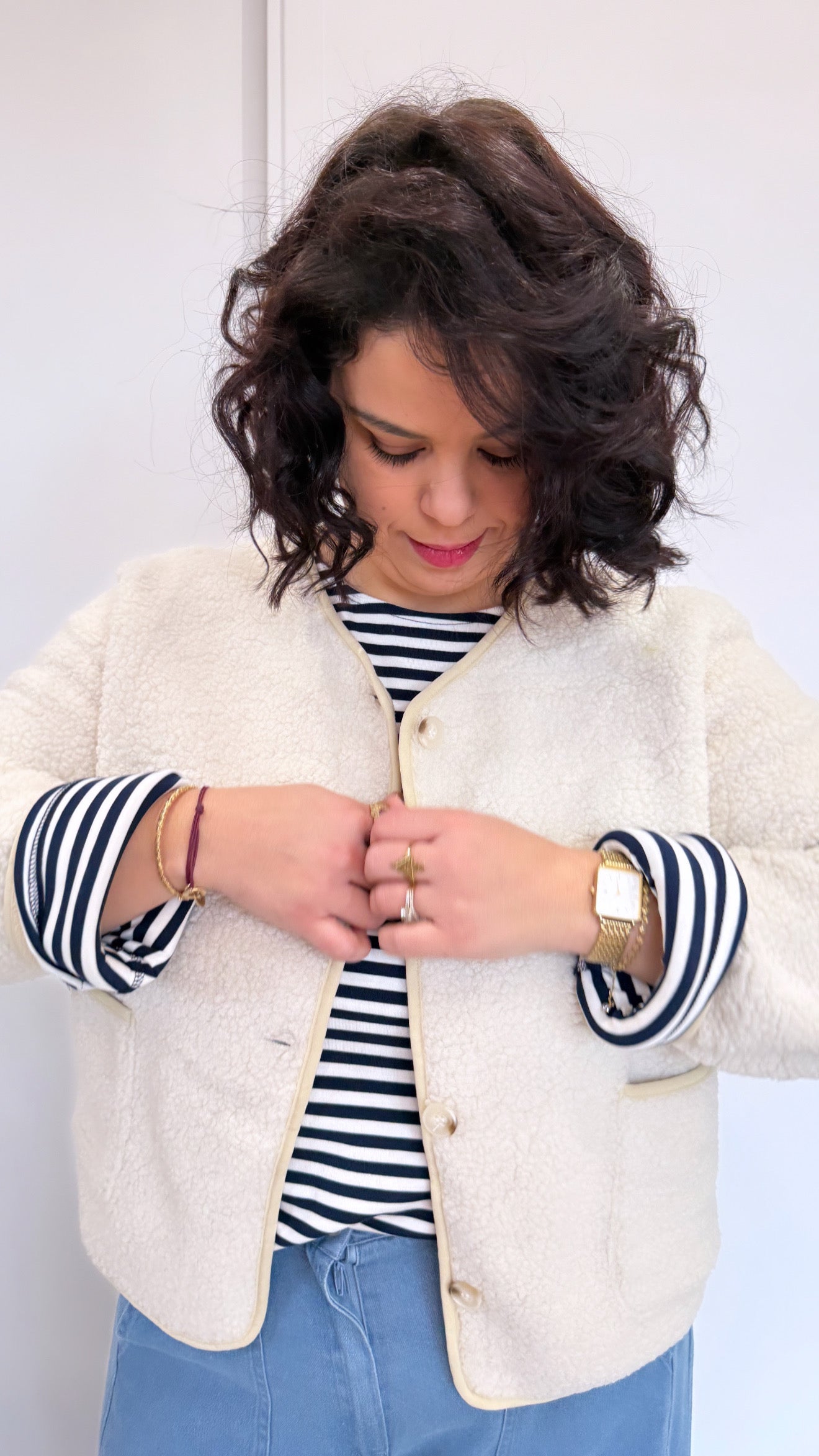 VESTE ANOUK ÉCRUE