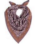 FOULARD COTON LÉO VIOLINE