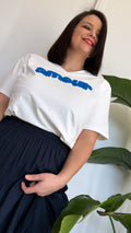 T-SHIRT AMOUR BLEU