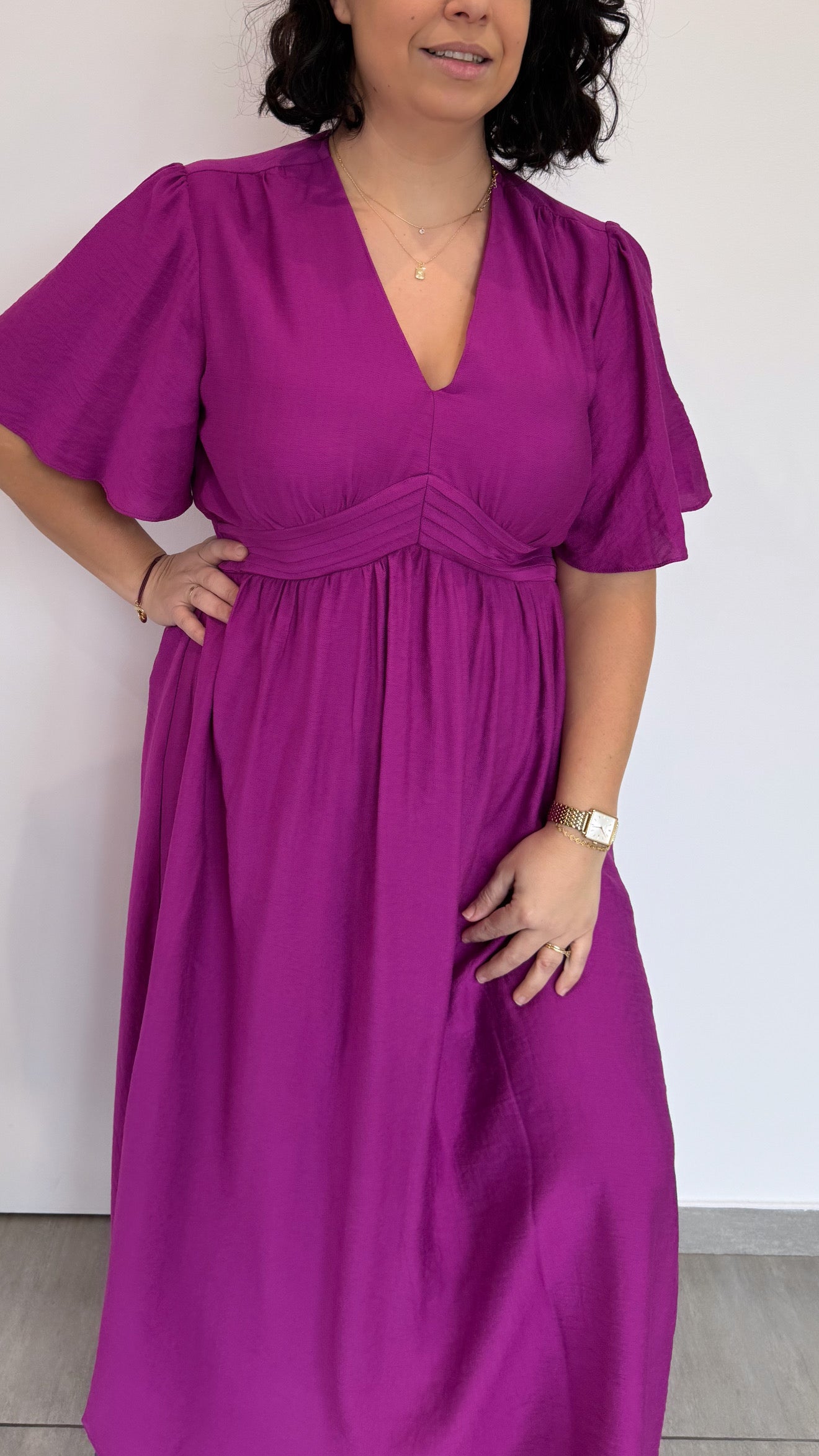 ROBE VIOLETTE