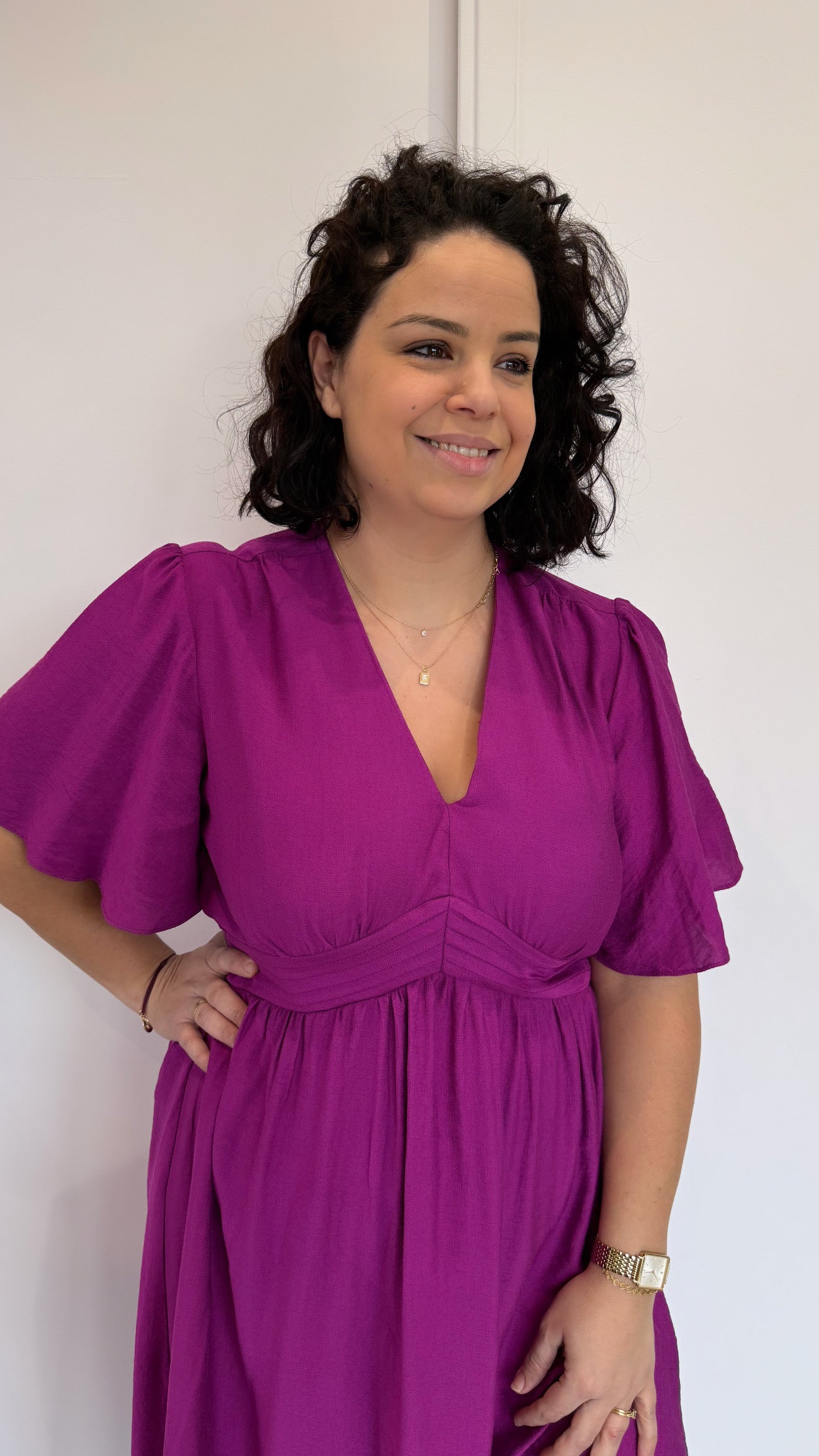 ROBE VIOLETTE