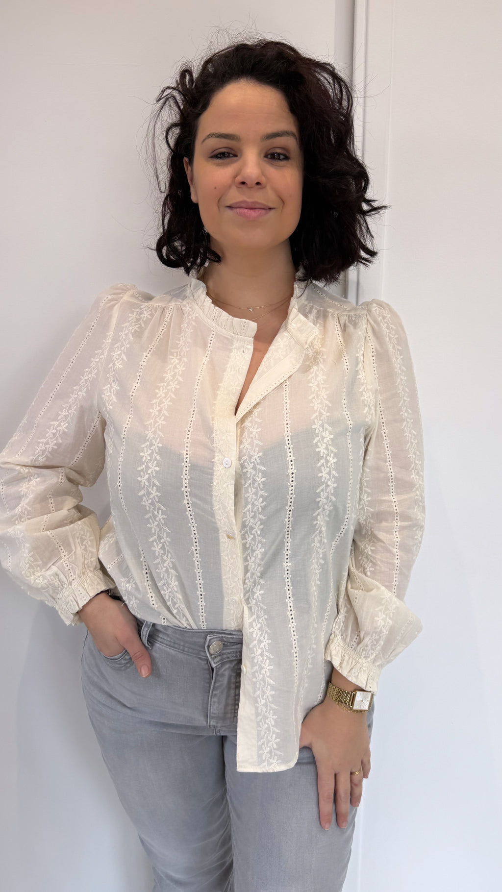 BLOUSE KILIA BEIGE