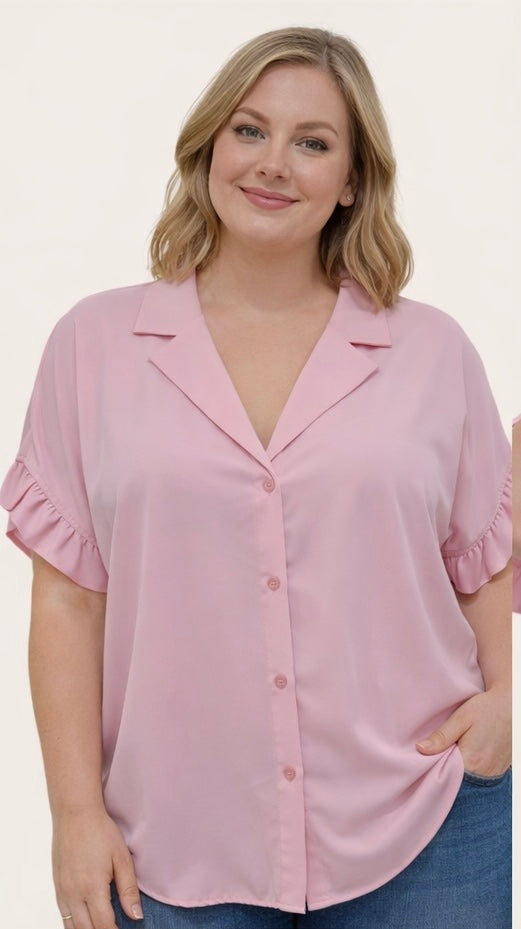 CHEMISE ELISE ROSE