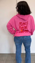 SWEAT AMORE FUSHIA