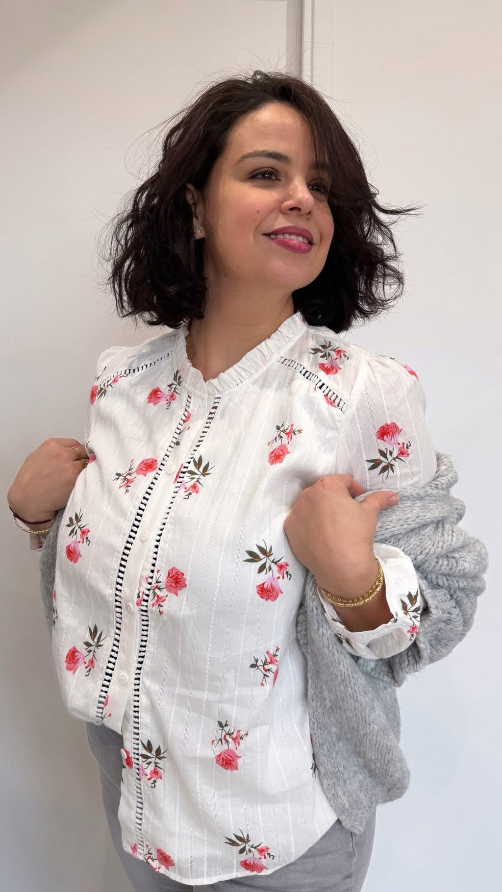 CHEMISE AGATHA BLANCHE