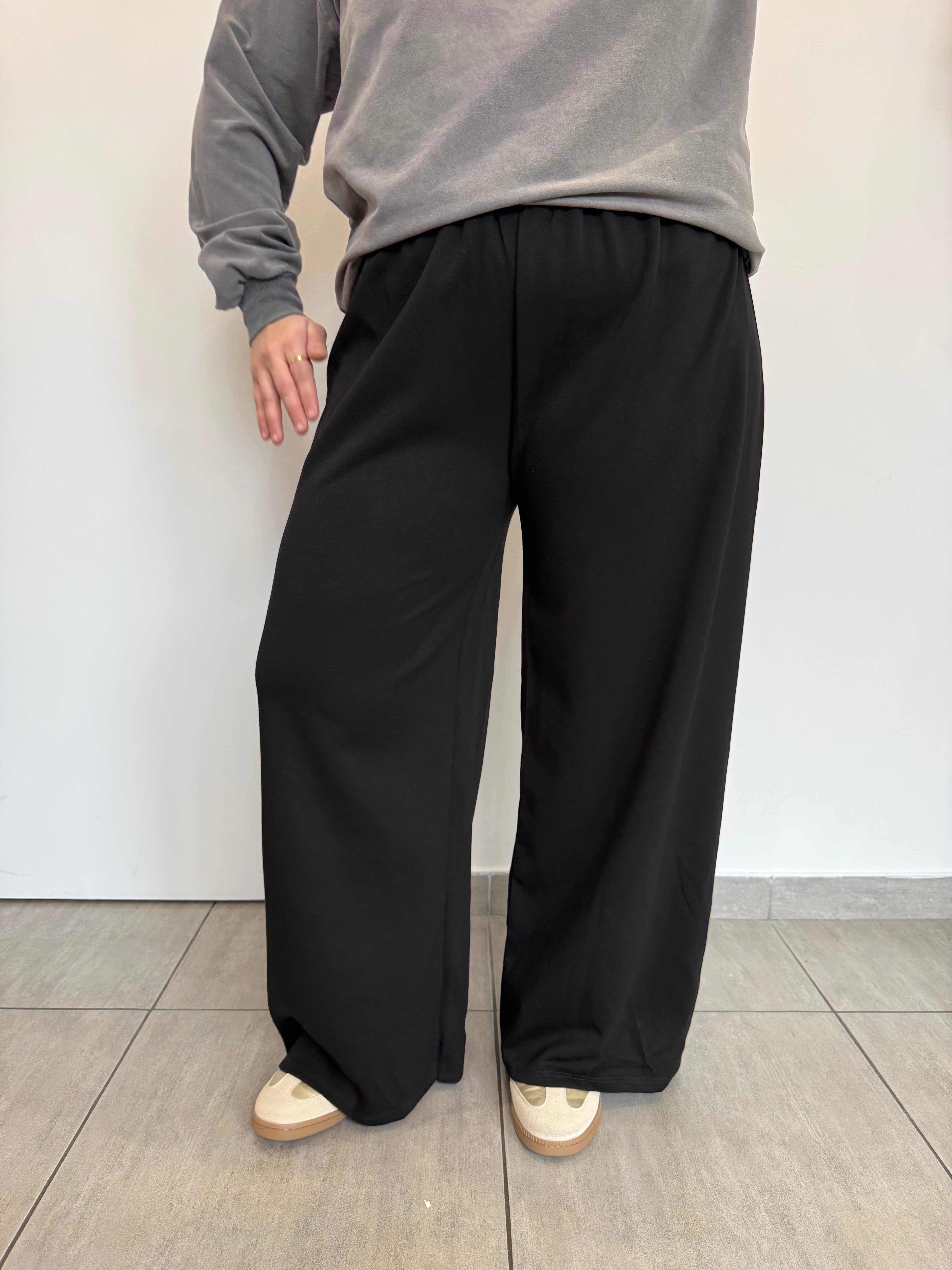 PANTALON ZACK FLUIDE NOIR