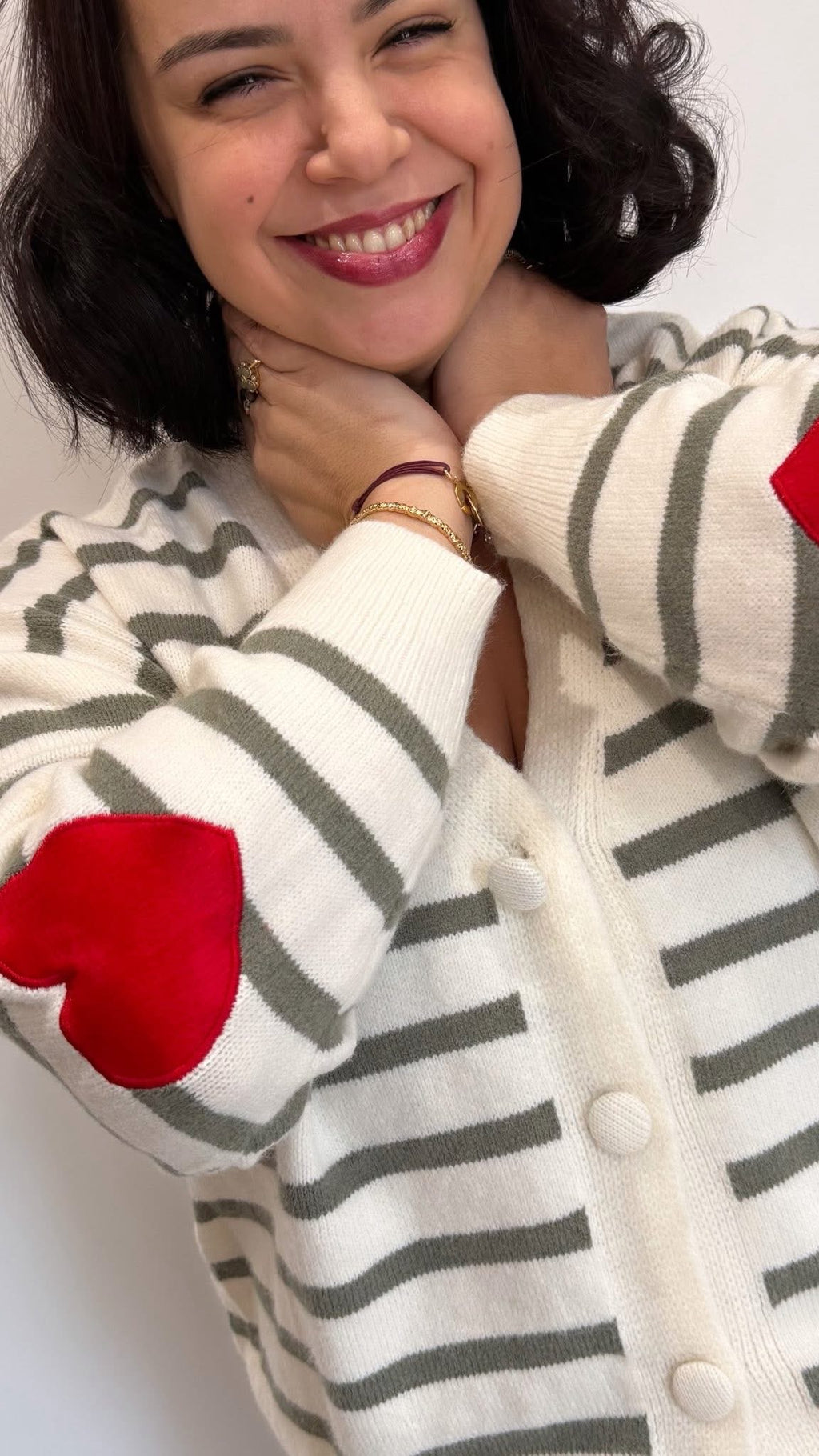 GILET CAMILLE RAYÉ