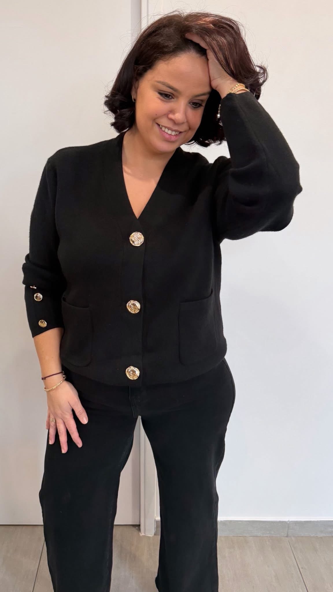 GILET VICTOIRE NOIR