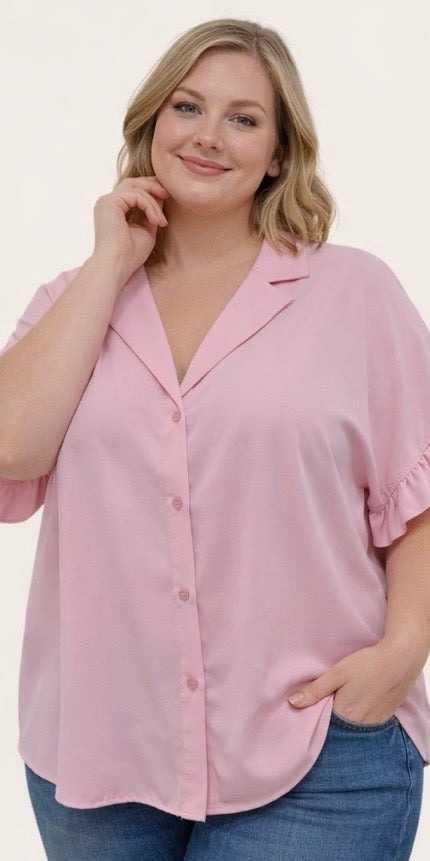 CHEMISE ELISE ROSE
