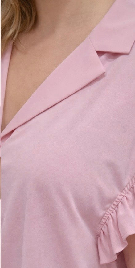 CHEMISE ELISE ROSE
