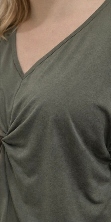 T-SHIRT LUCIE KAKI