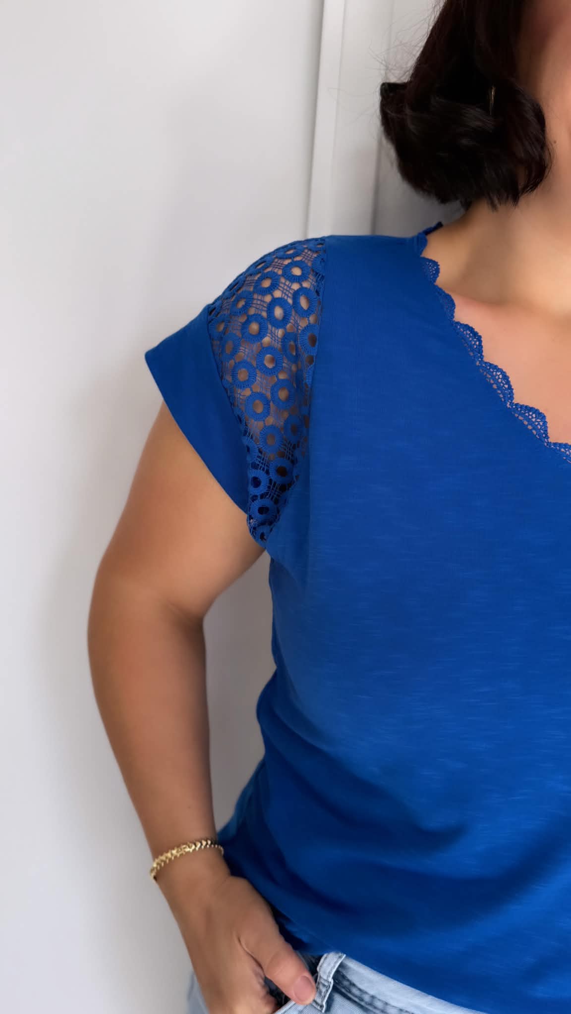 T-SHIRT ZELYA BLEU