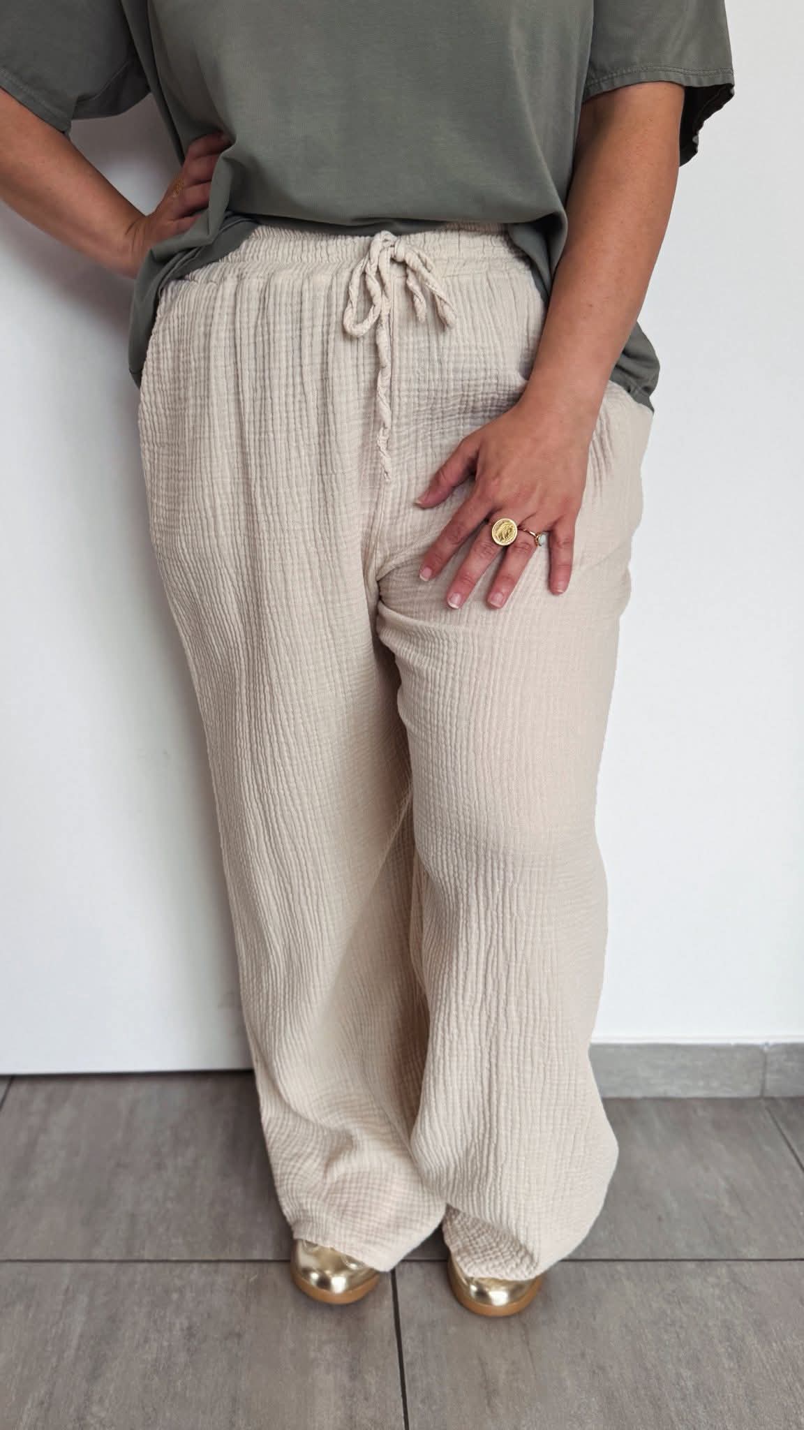PANTALON MAXENCE BEIGE
