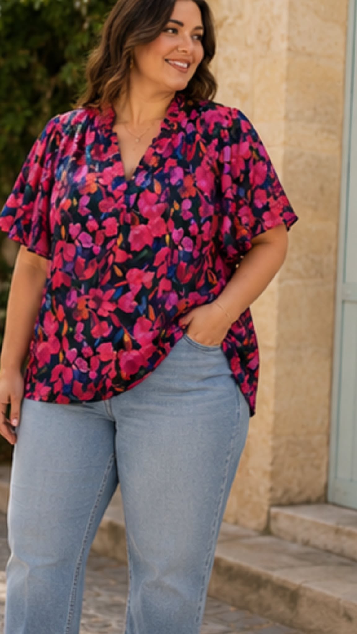 BLOUSE FLORINE