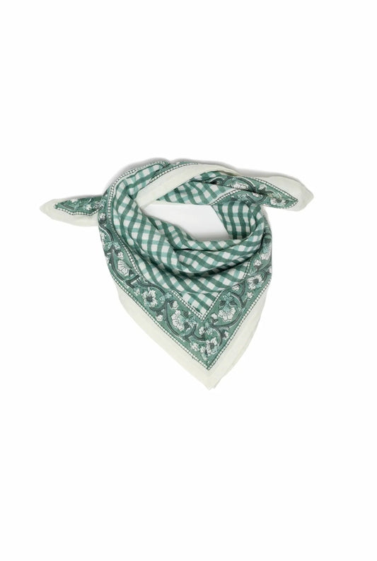 FOULARD PM JEANNE VICHY SAUGE