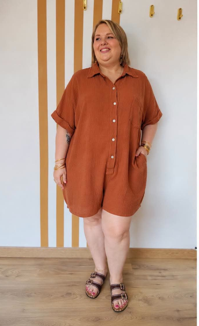 COMBISHORT NADIA TERRACOTTA
