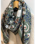 FOULARD ADULTE, DHELI CELADON