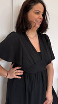 ROBE LONGUE INÈS NOIRE