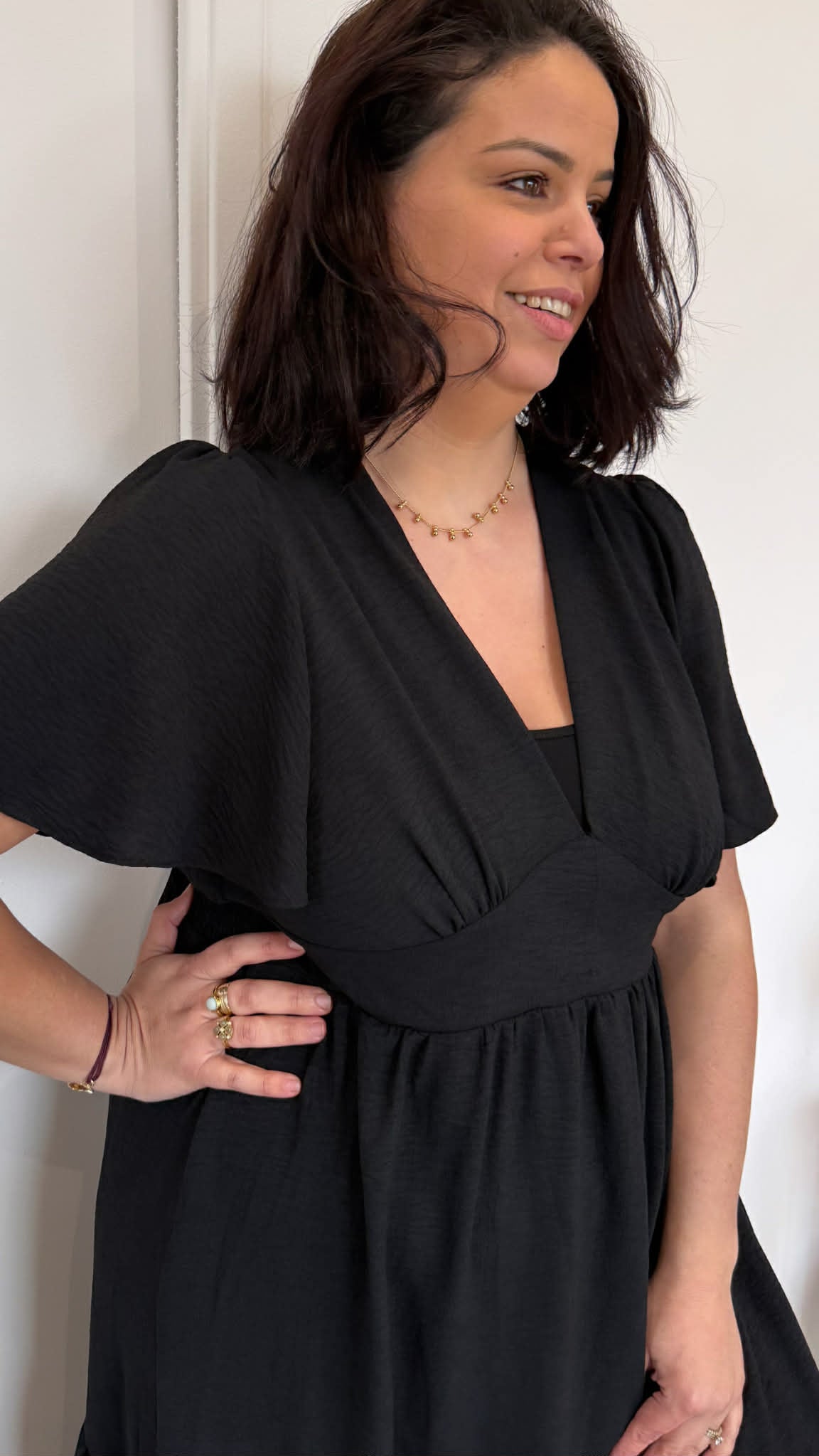 ROBE LONGUE INÈS NOIRE
