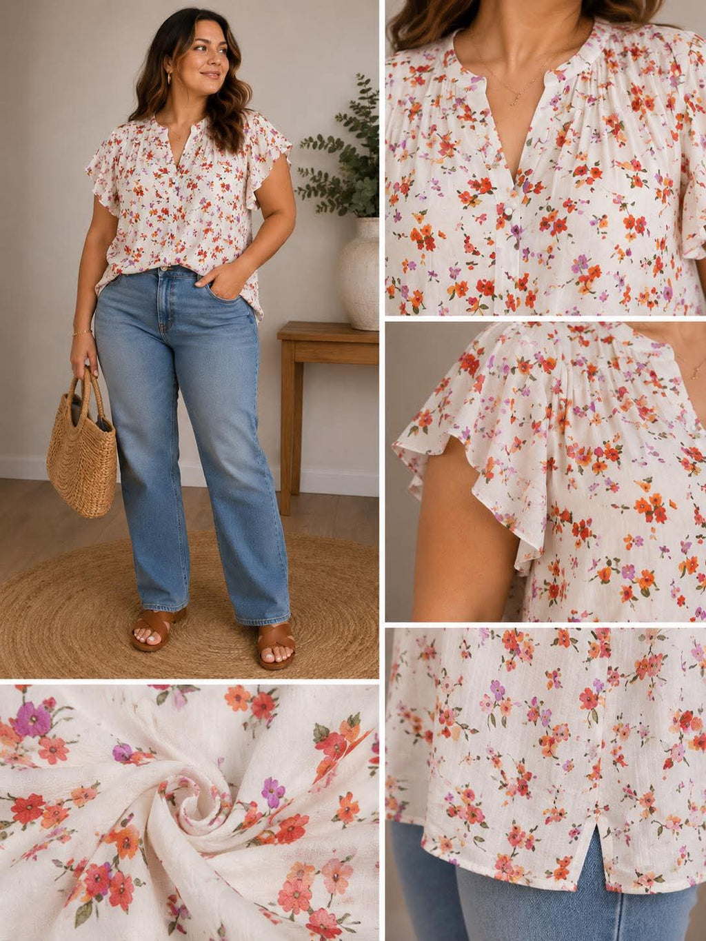 BLOUSE FLORINE