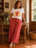 PANTALON MAXENCE SAFRAN
