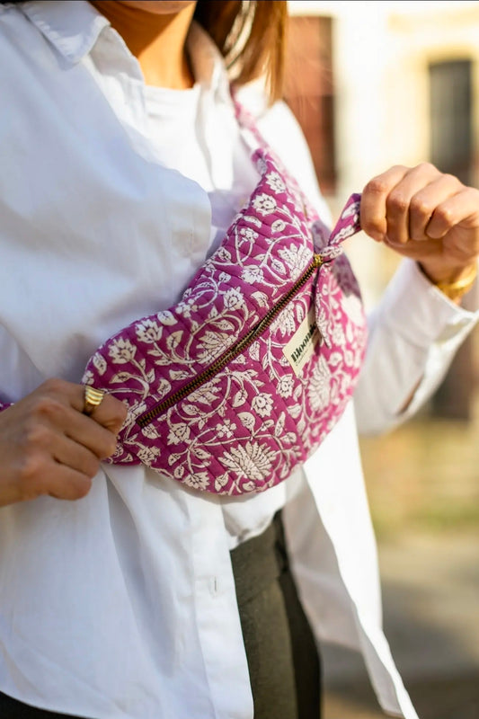 SAC BANANE FRIDA FUCHSIA